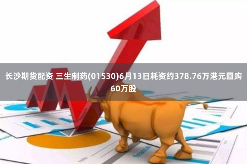 长沙期货配资 三生制药(01530)6月13日耗资约378.76万港元回购60万股