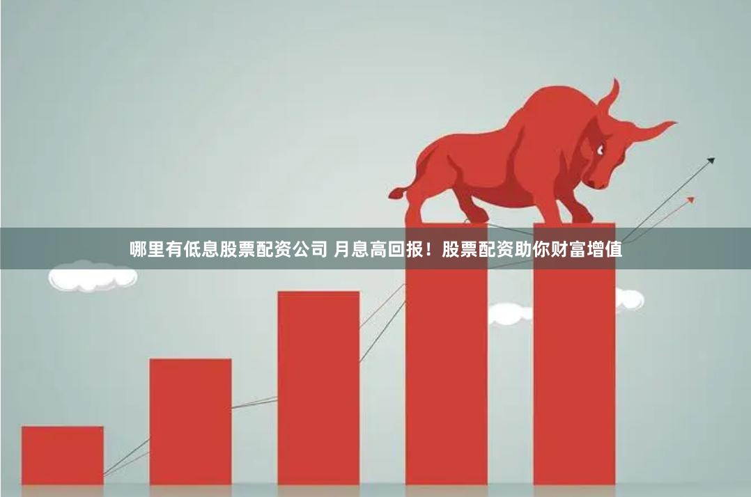 哪里有低息股票配资公司 月息高回报！股票配资助你财富增值