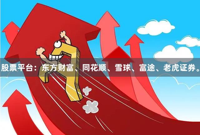 股票平台:东方财富、同花顺、雪球、富途、老虎证券。